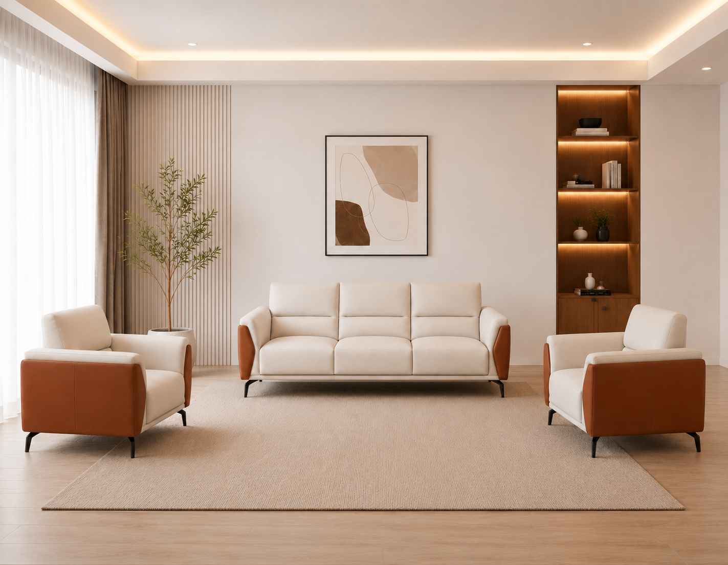 Comfort Plus 3+1+1 Sofa Set